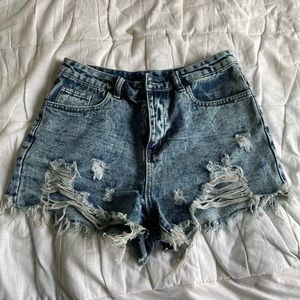 Jean shorts